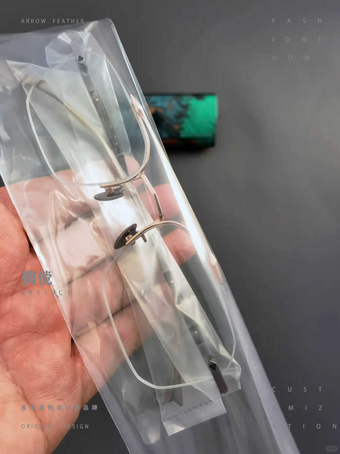 Double-Bridge Rimless Glasses2